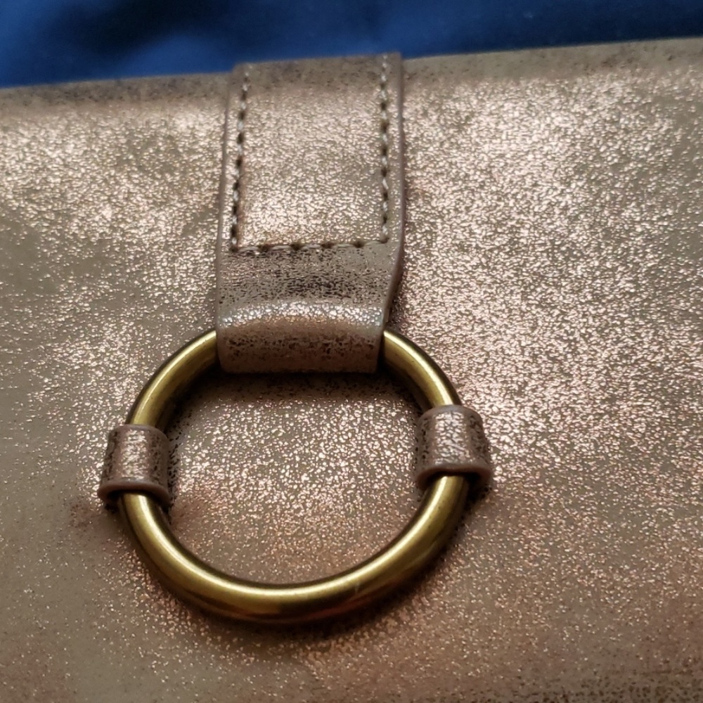 Wallet, Gold, Like New - Picture 2 of 5